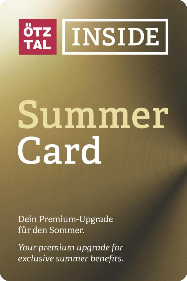 Hotel Hubertus Inkl Summer Card Sölden Eksteriør bilde